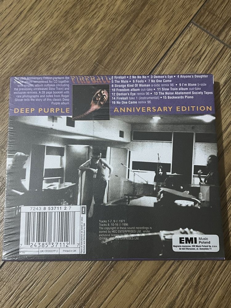 Deep Purple - Fireball, Anniversary Edition, cd nowa