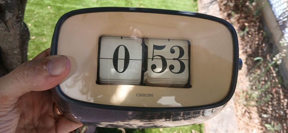 Relógio de parede vintage