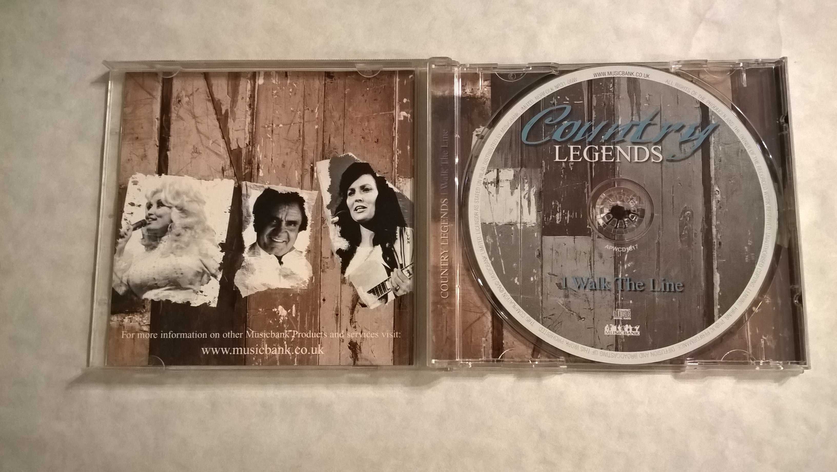 Płyta CD - Country Legends "I walk the line"