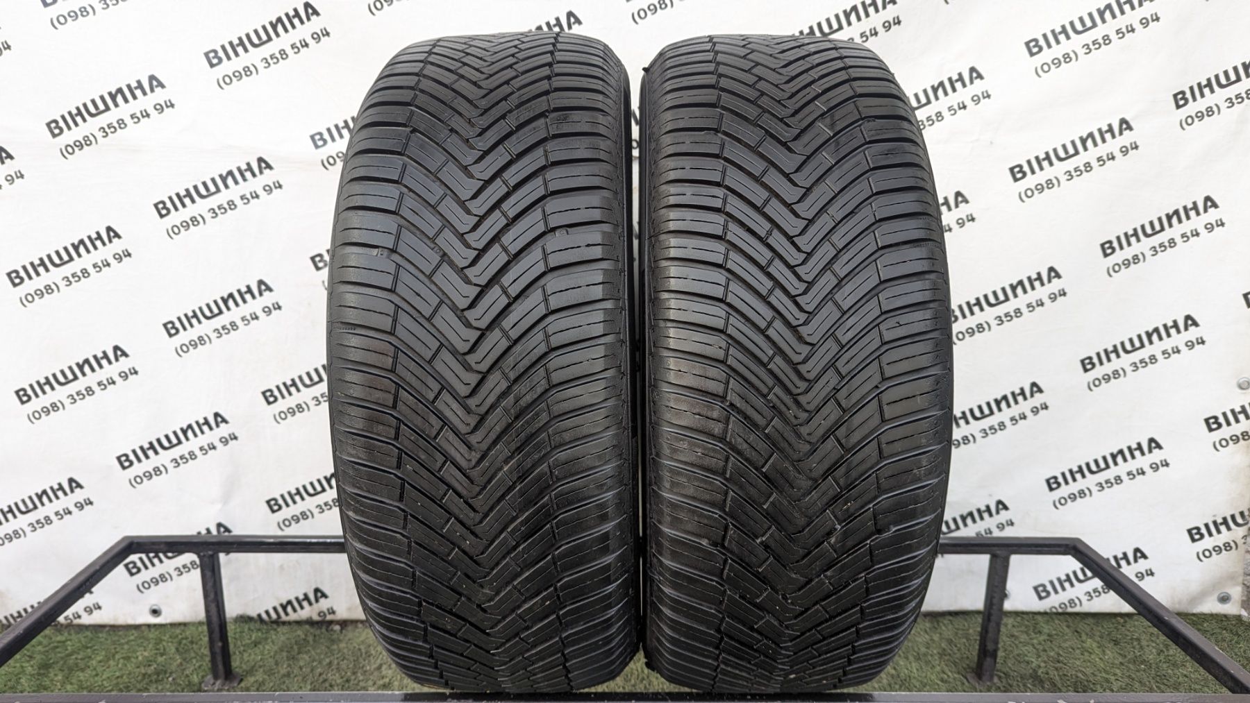 Шини 235/55 R 17 Continental AllSeasonContact. Пара. Колеса склад