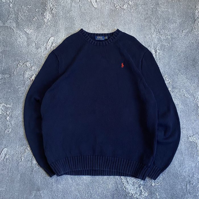Світер від polo ralph lauren, темно синій світер поло ральф лаурен