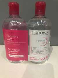 Bioderma Sensibio H2O. 2x500 ml Płyn Micelarny 1000 ml