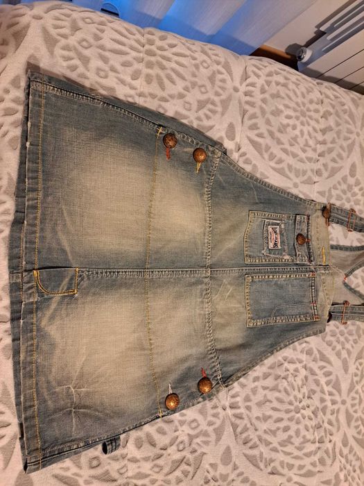 Vestido de ganga da Lois