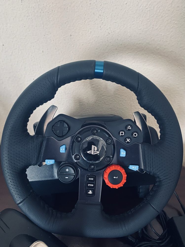 Volante Logitech G29 Driving Force + Pedais – Excelente Estado