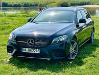 Mercedes-Benz Klasa E AMG E klasa w213 biała skóra alcantara kamera full led Ambiente