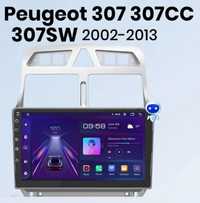 Radio nawigacja PEUGEOT 307 Android Stacja multimedialna  GPS