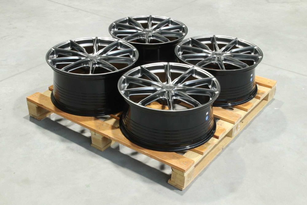 OUTLET! Felgi Japan Racing JR37 21x9 ET38 + 21x10 ET44 5x108 HBlack