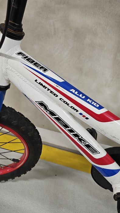 Rower dziecięcy mbike koła 16” cali bialy rowerek