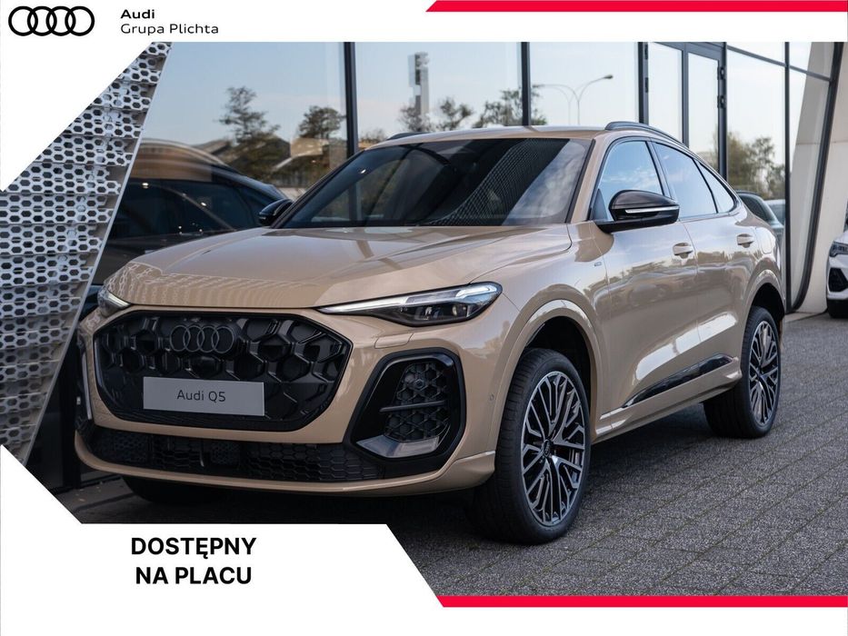 Audi Q5 Sportback Hak / Pneumatyka / Klima postojowa / Ładowarka /