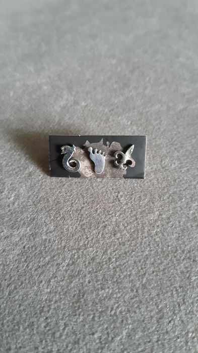 Zestaw kolczyków 3szt