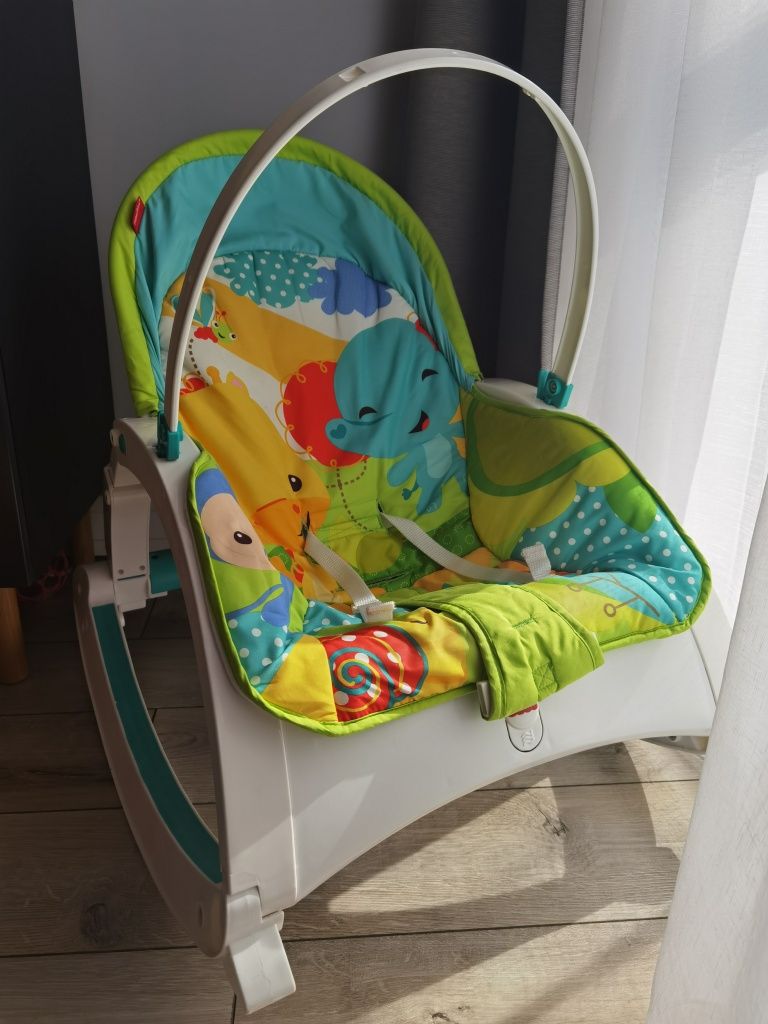 Fotelik bujaczek fisher price od niemowlaka do przedszkolaka