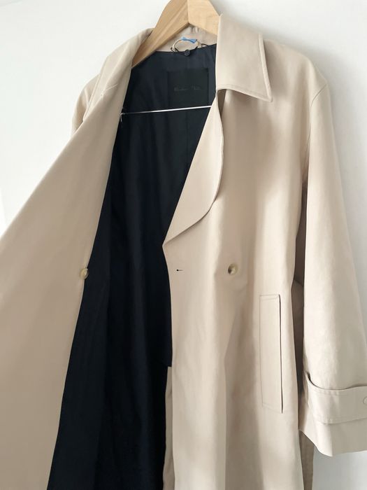 Massimo Dutti Trencz jasny beż