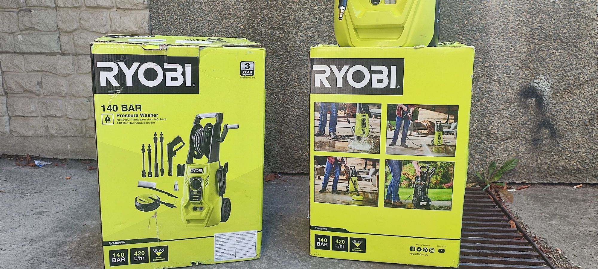 Мийка високого тиску RYOBI мойка высокого давления ОРИГІНАЛ