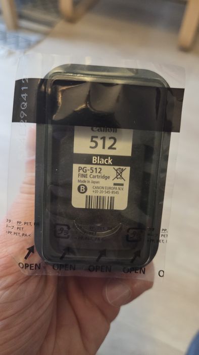 Oryginalny atramen canon pg 512