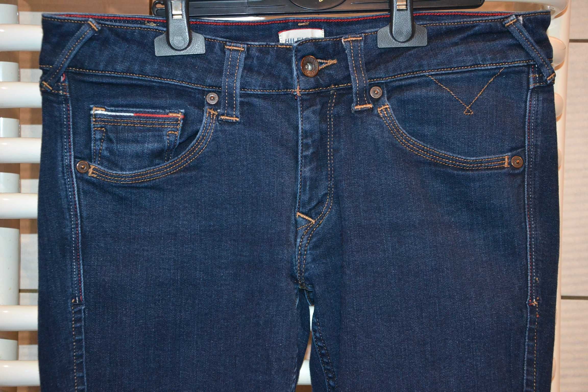 TOMMY HILFIGER Skinny Stretch Denim Jeans Spodnie Damskie W29 L32