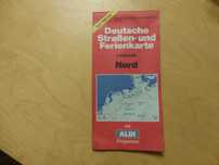 Mapa Niemcy Nord rok 1987/88 skala 1:500 000
