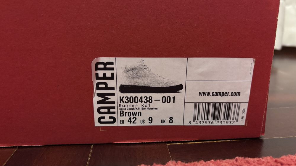 Botins Camper em pele