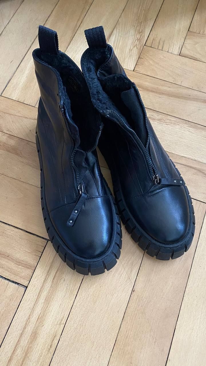 Buty skórzane czeskie