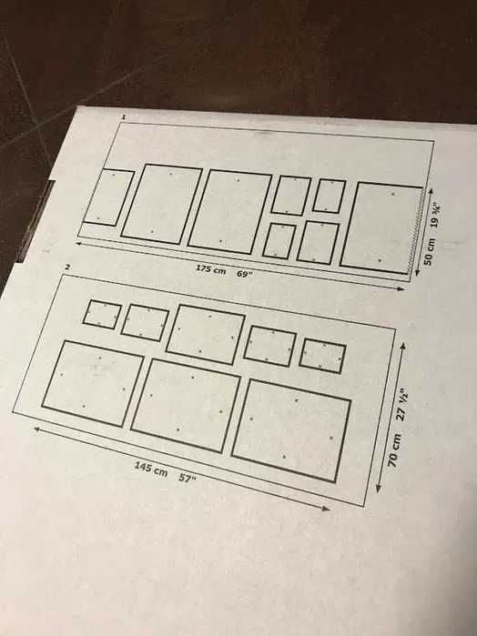 Zestaw ramek IKEA z obrazkami Martwa Natura Nowe