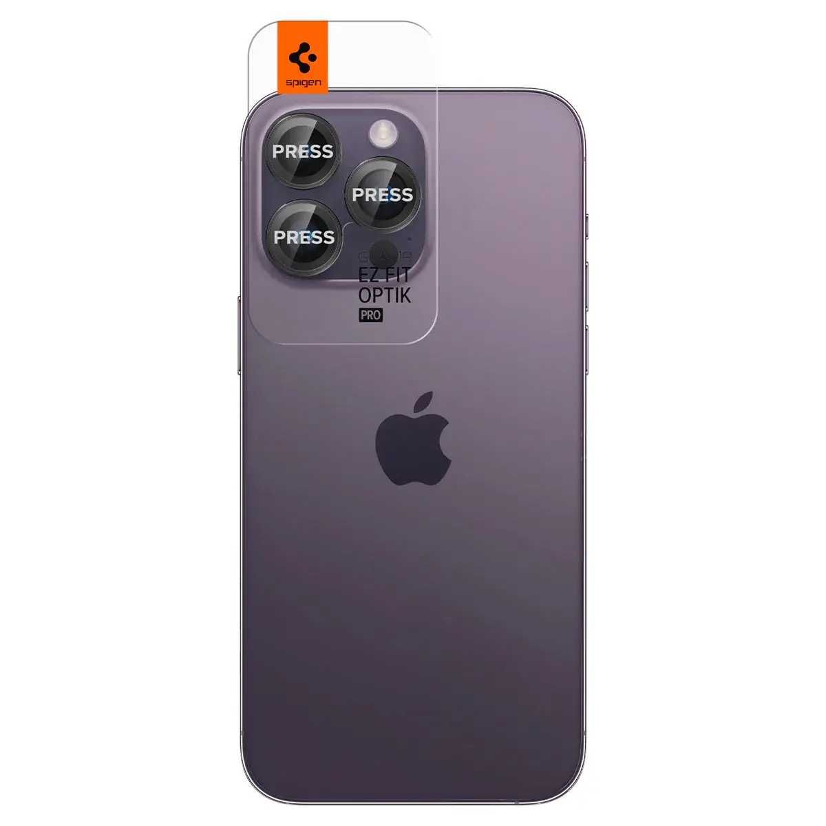 Защитное стекло на камеру Spigen EZ Fit Optik 2-Pack iPhone 15 Pro Max