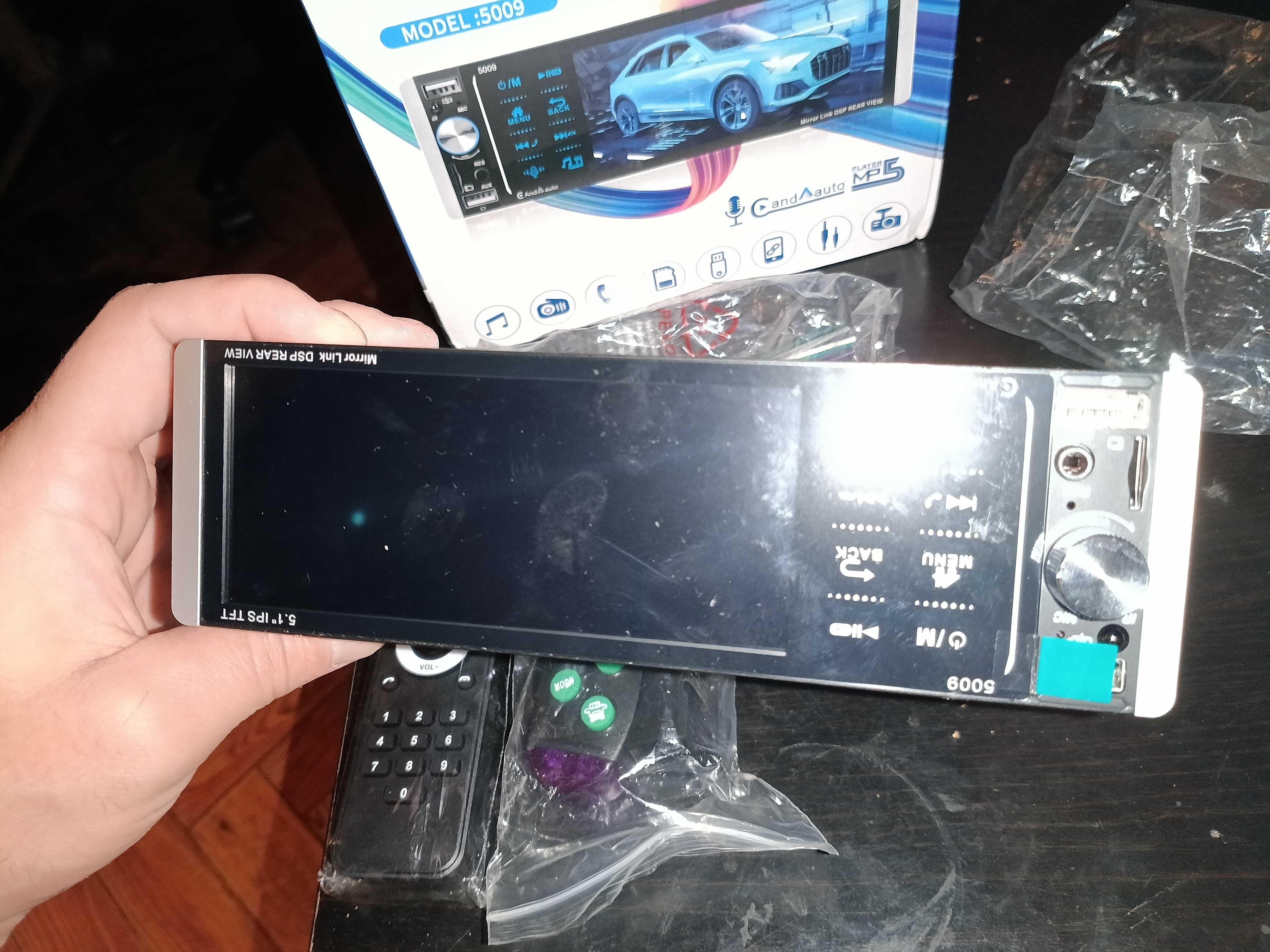 Auto rádio MP5 bluetooth ecrã tátil