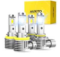 Автолампи LED Auxito M6 H4 H8 H11 HB4 Canbus на 600% яскравіші галоген