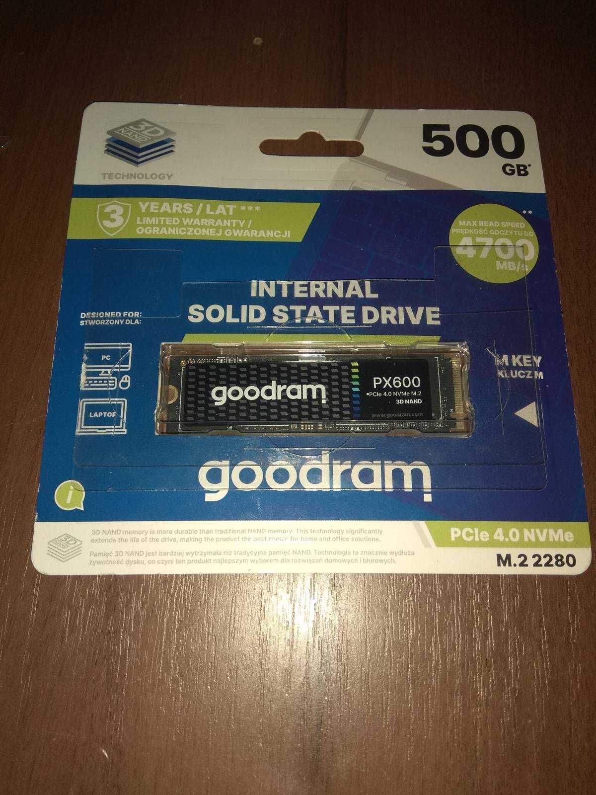 SSD диск Goodram PX600 500GB M.2 2280