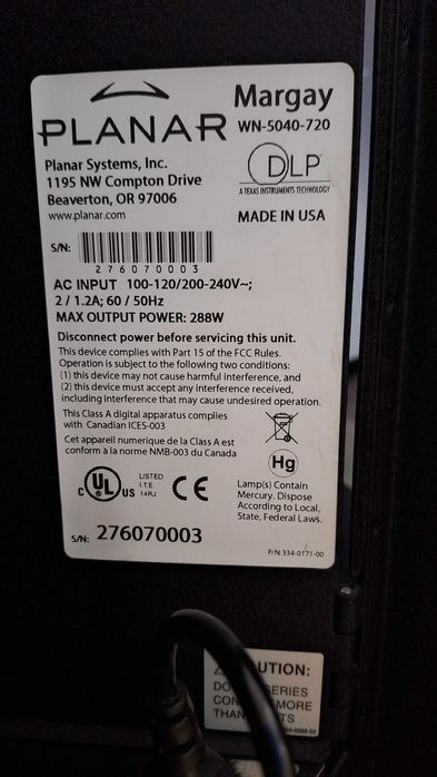 Videowall Planar System