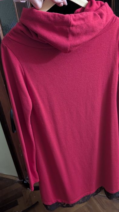 Плаття червоне утеплене