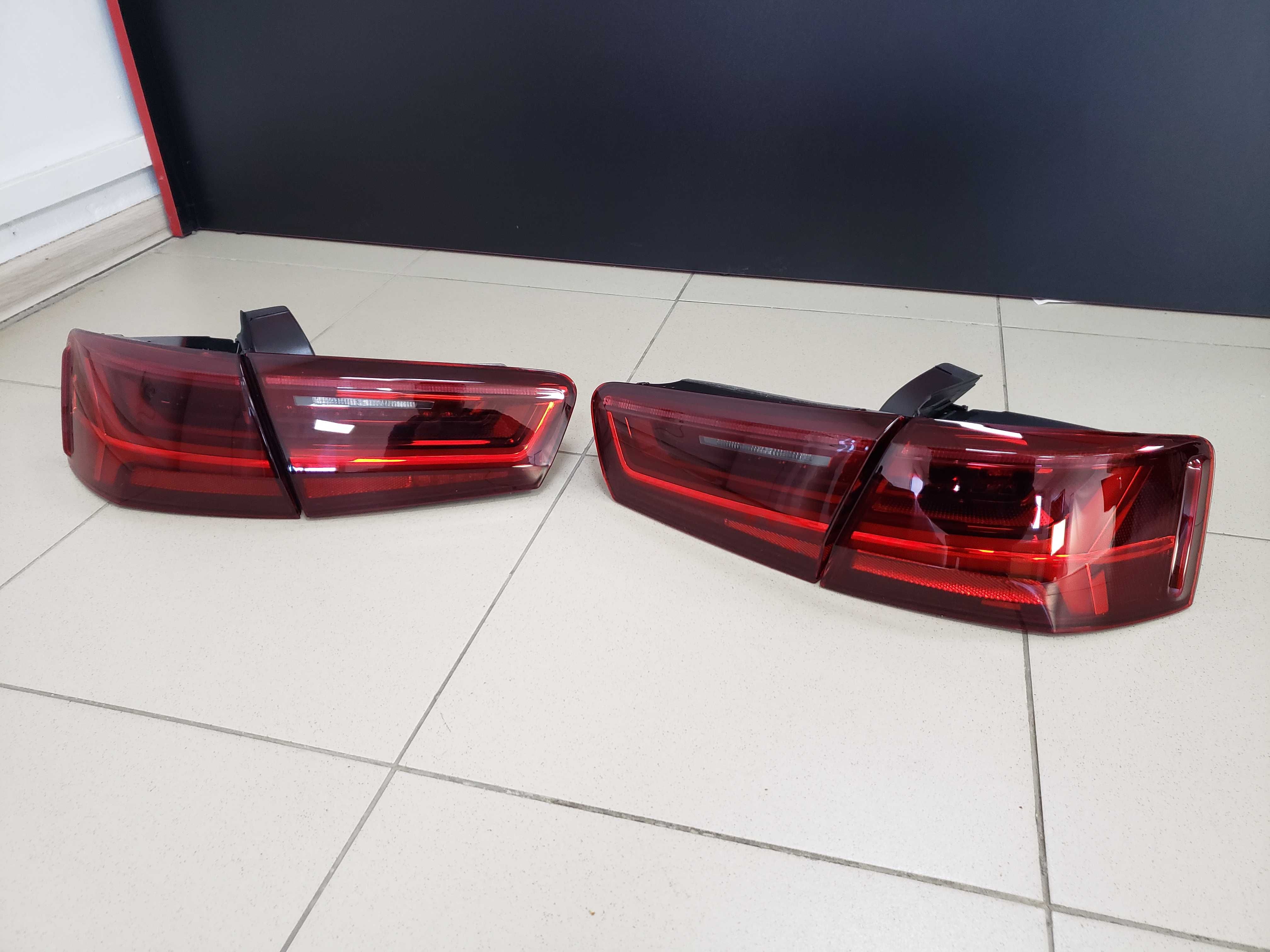 Фонари стопы на Audi A6 C7 14-18г задние фонари лед LED ауди а6 с7 LCI
