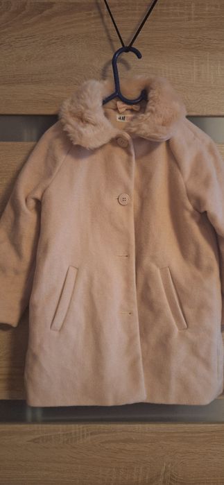Płaszczyk jesienny dziewczęcy 5-6lat