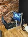 Simrig stelaż fotel simracing aluminiowy fanatec playseat monitor