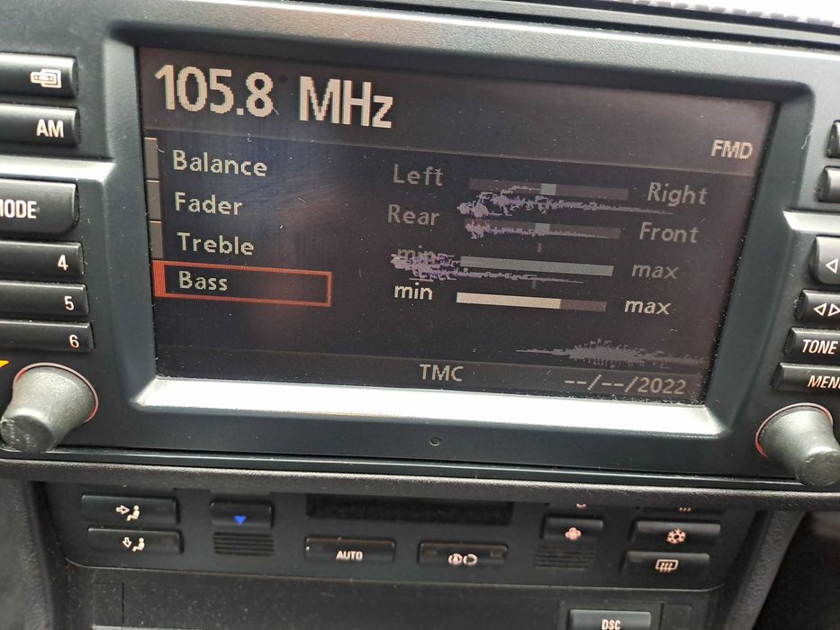 Bmw e46 radio ekran monitor nawigacja 2 din 16:9 navi ori wyświetlacz