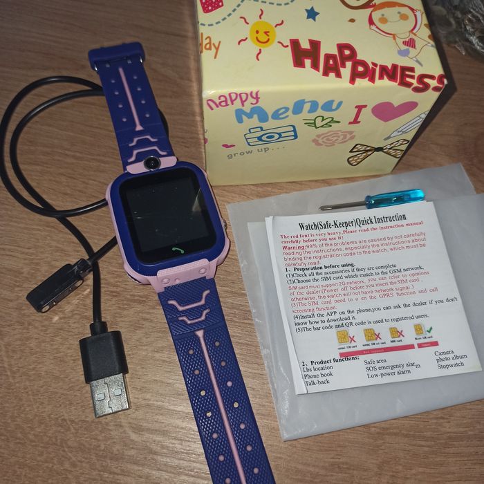 Дитячий годинник Смарт зі зв'язком (SIM карта)