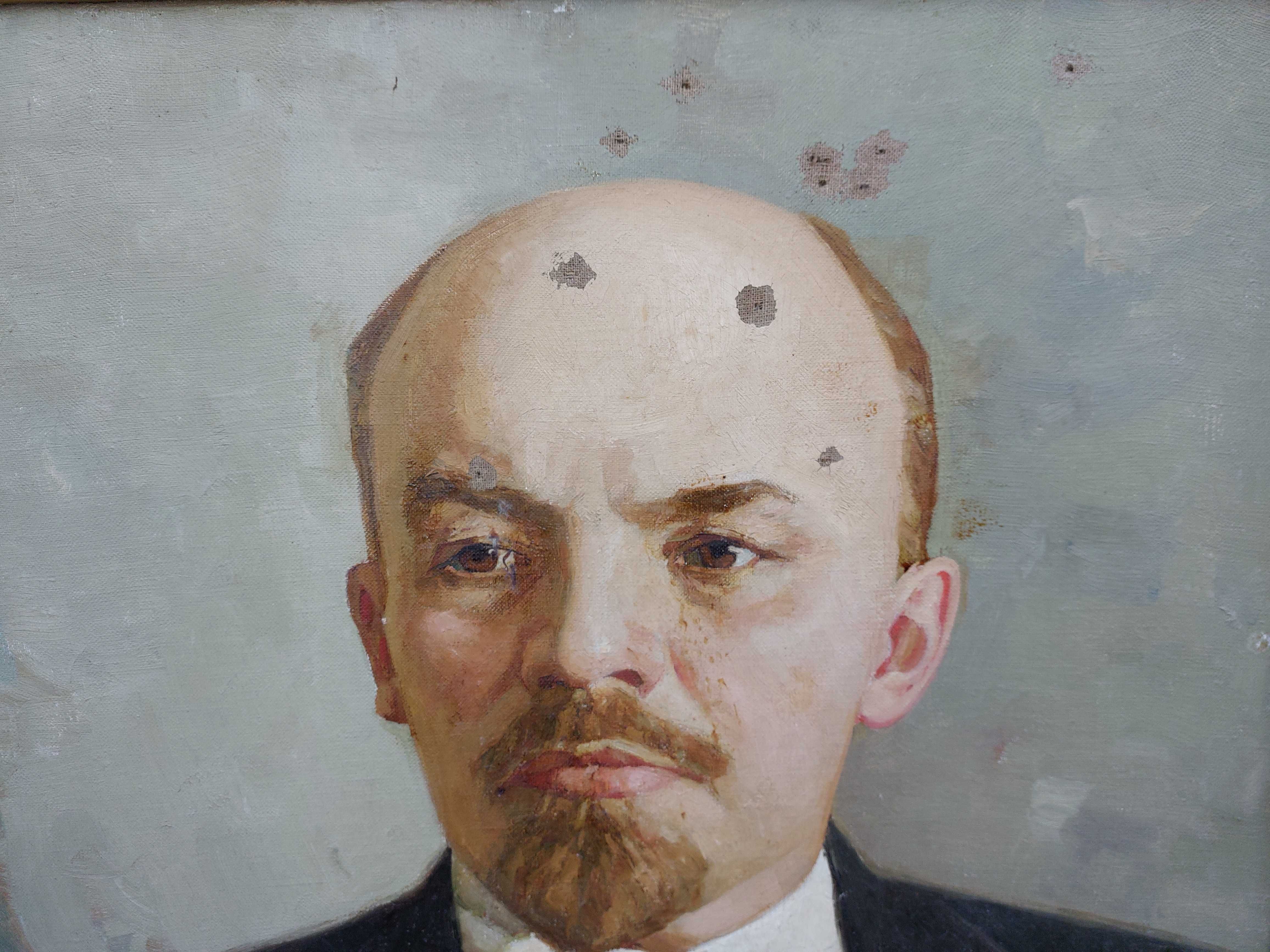 Портрет Ленина 68х88 см. (Соцреализм, 1958 г.)