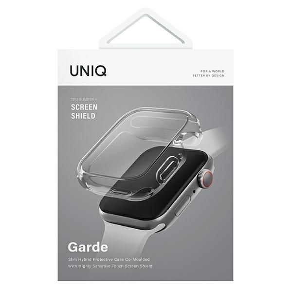 Uniq Etui Garde Apple Watch Series 7/8/ 9 41Mm.  Przezroczysty/Clear