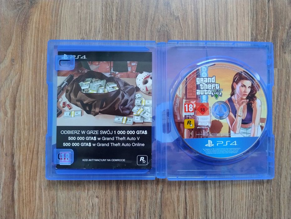 Gra GTA 5 PS4 PL