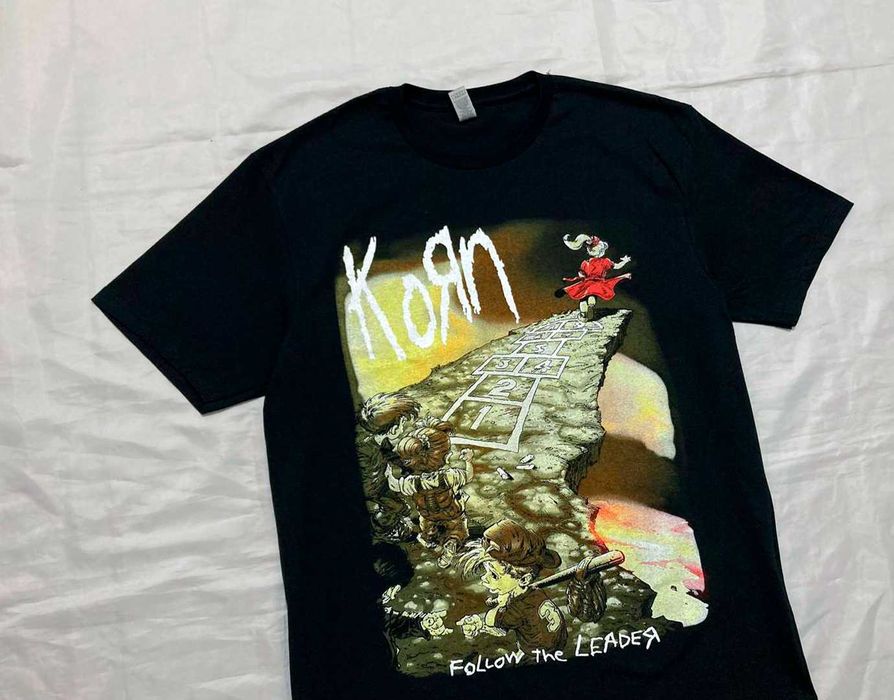 Футболка / мерч  Korn - Follow the Leader - S, M , L , XL , XXL