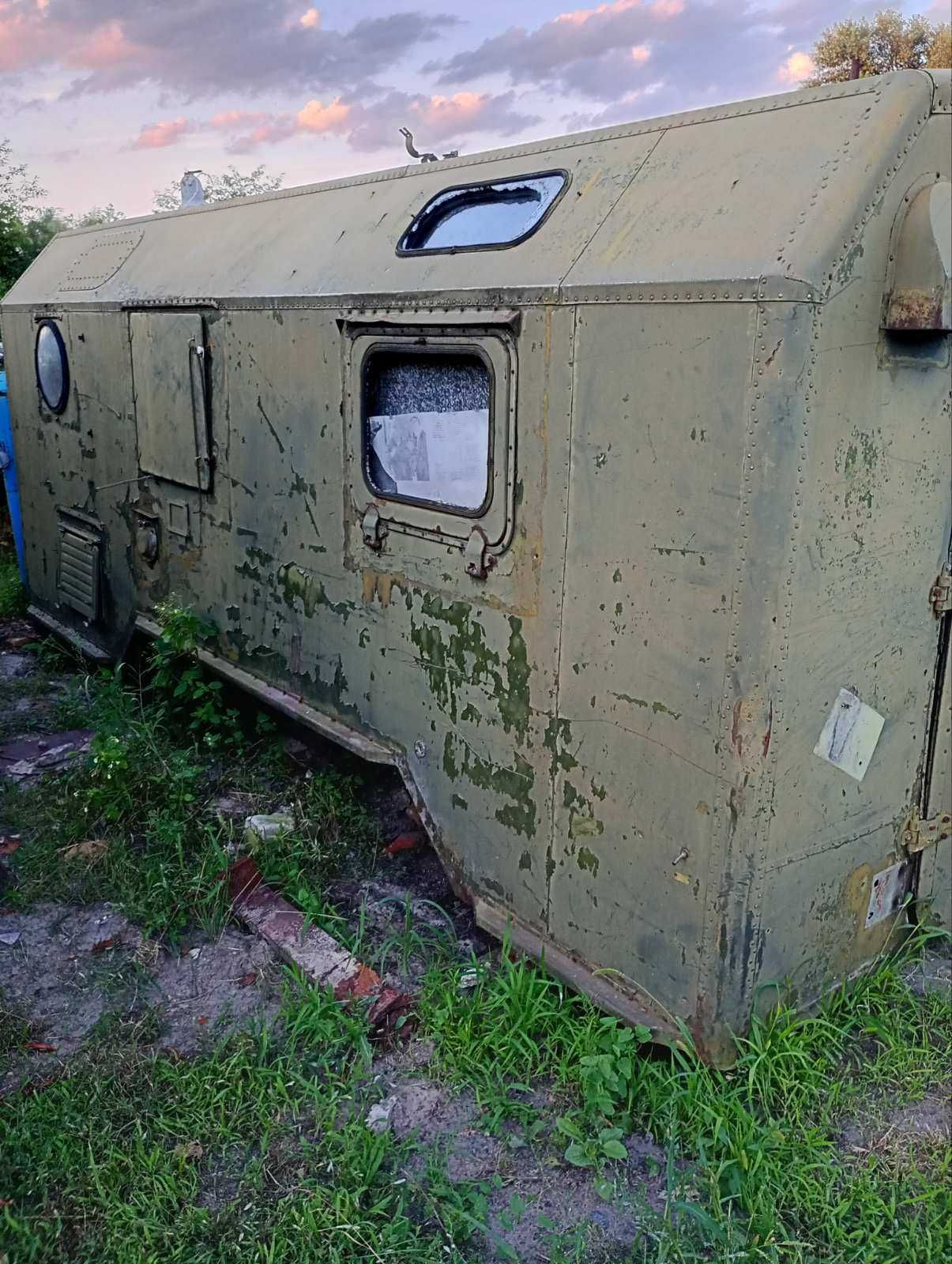 Кунг / вагончик / битовка з Уралу, 2 відділення, 4.5×2.4 м
