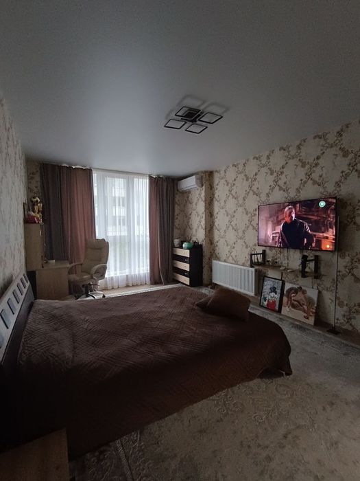 1  кім. квартира за ціною 1240 $ м.кв. Виїзд до Києва 6.5 км