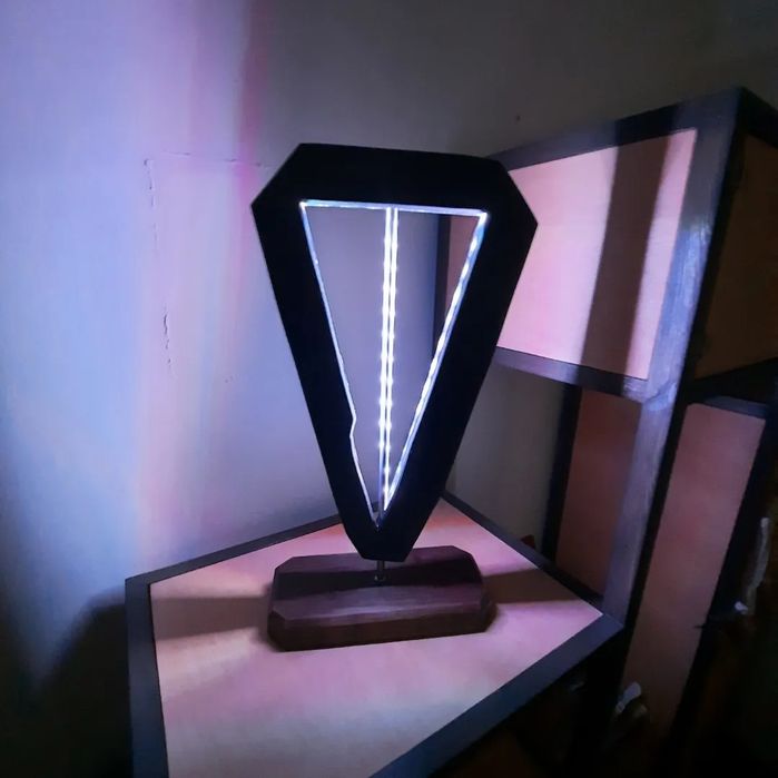 Candeeiro contemporâneo led