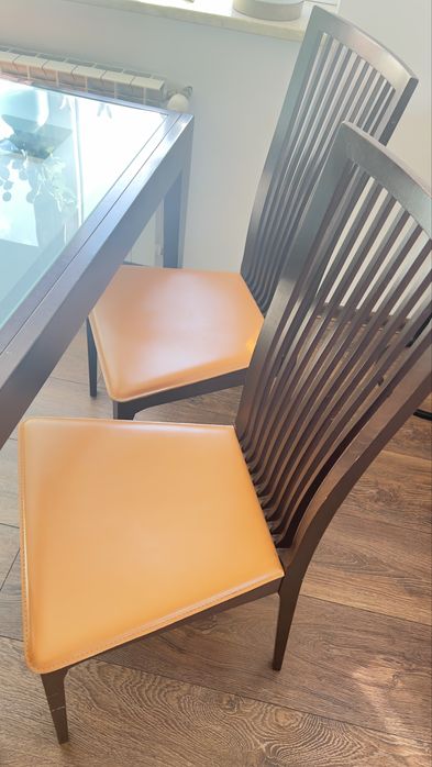 Calligaris włoski komplet - stół + 8 Krzeseł