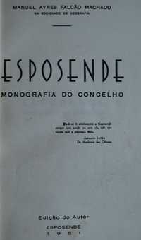 Esposende Monografia do Concelho de Manuel Ayres Falcão Machado - 1951