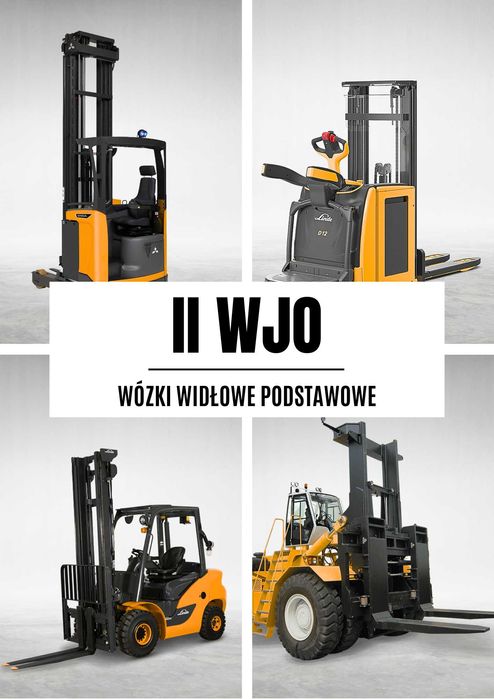 Kurs Szkolenie obsługa Wózek Widłowy Ładowarka Manitou JCB Egzamin UDT