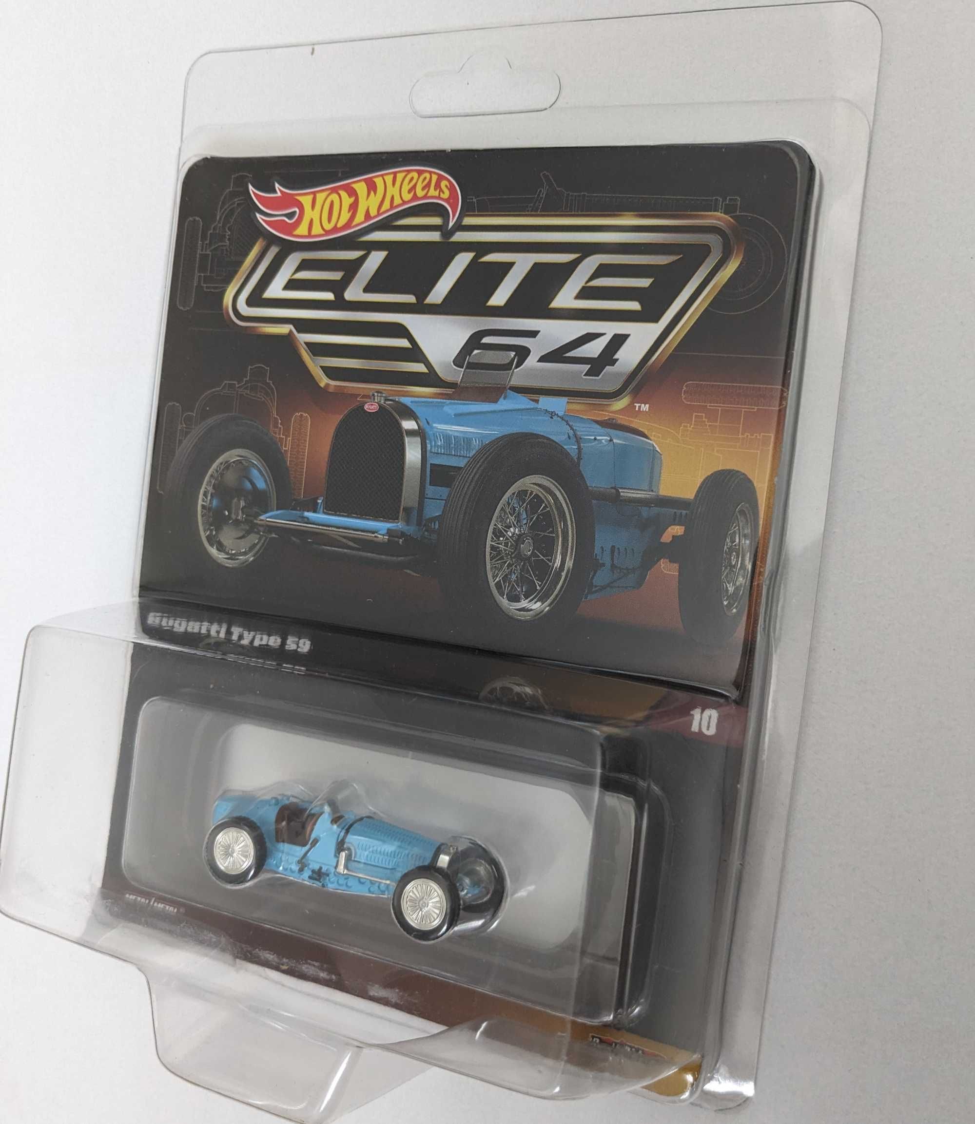 Bugatti Type 59 ELITE 64 Hot Wheels