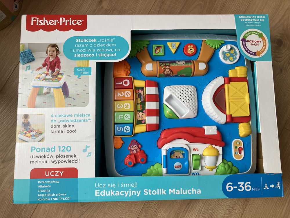 Fisher Price Edukacyjny Stolik Malucha