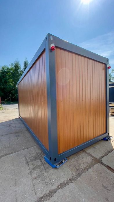 Kontener biurowy budowlany mieszkalny 6x2,5 - Produkcja na Zamówienie