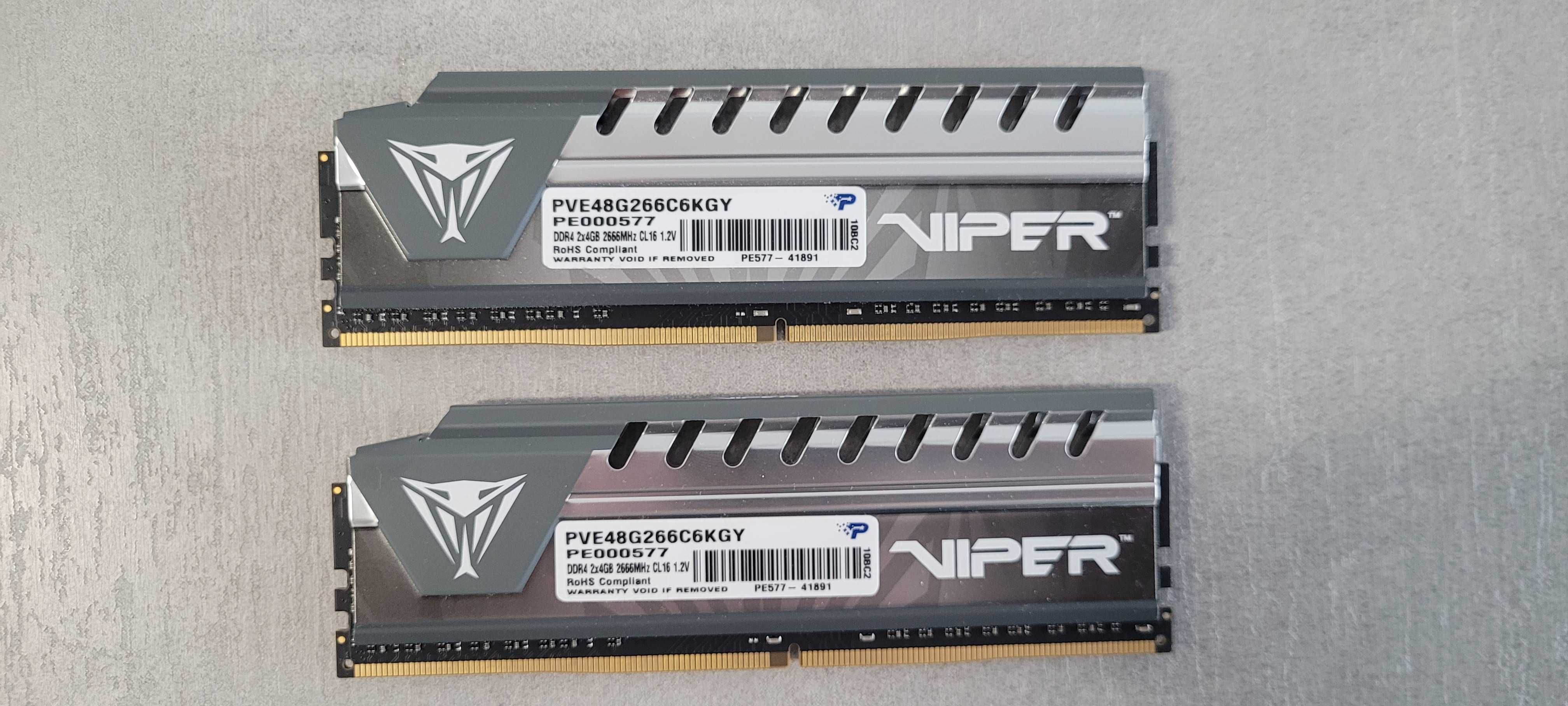 Pamięć RAM DDR4 Patriot Viper Elite 2x4GB 2666MHz CL16