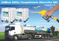 Dostawy AdBlue®, NOXy® LUZEM od 1000L - 22 000L - Transport Gratis!