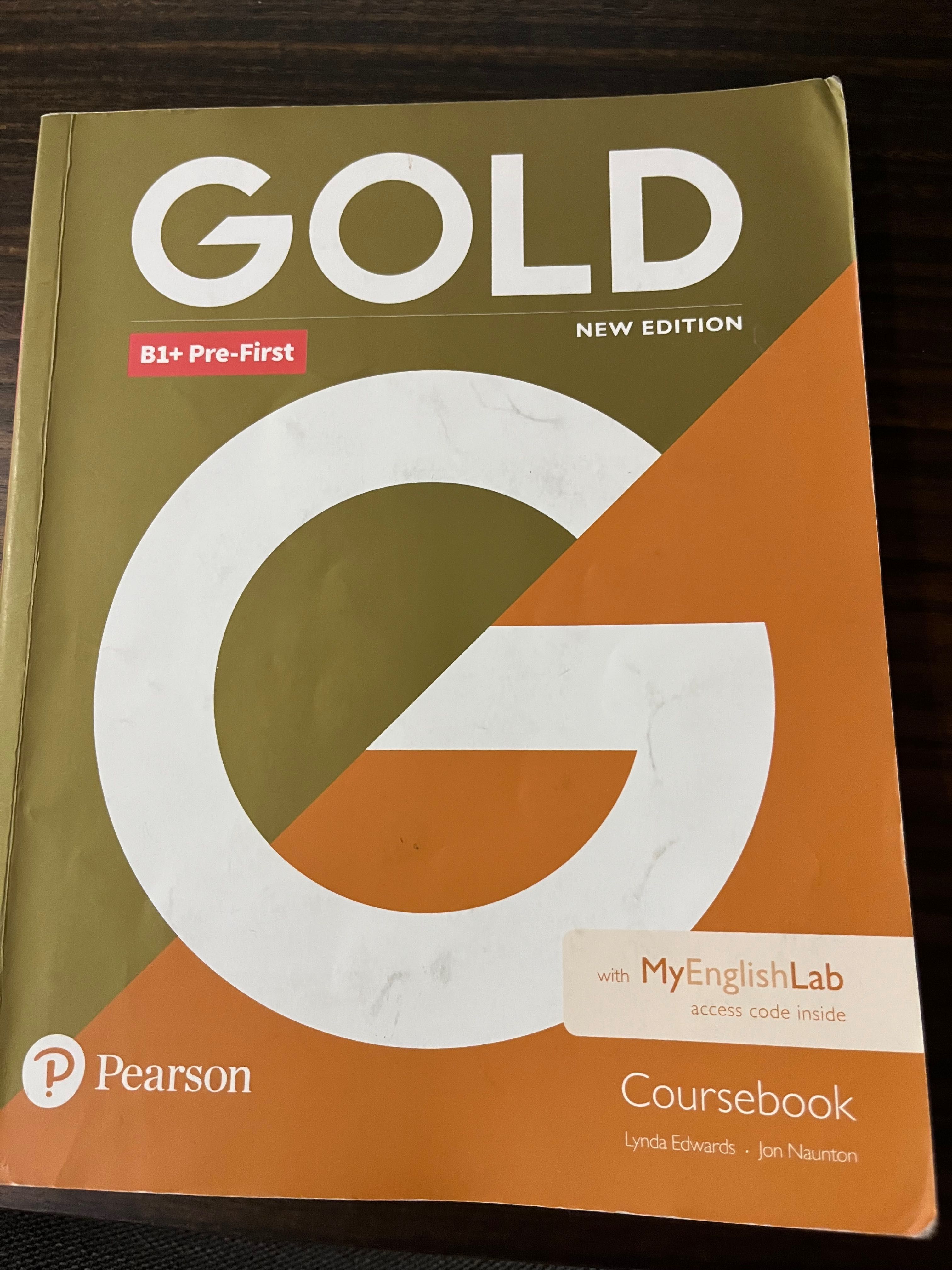 B1+ Pre-First GOLD Pearson